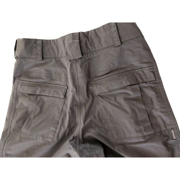 BURTON Men's Large Adjustable Waist Cargo Snowboarding Pants Gray Size Large - Picture 3 of 8